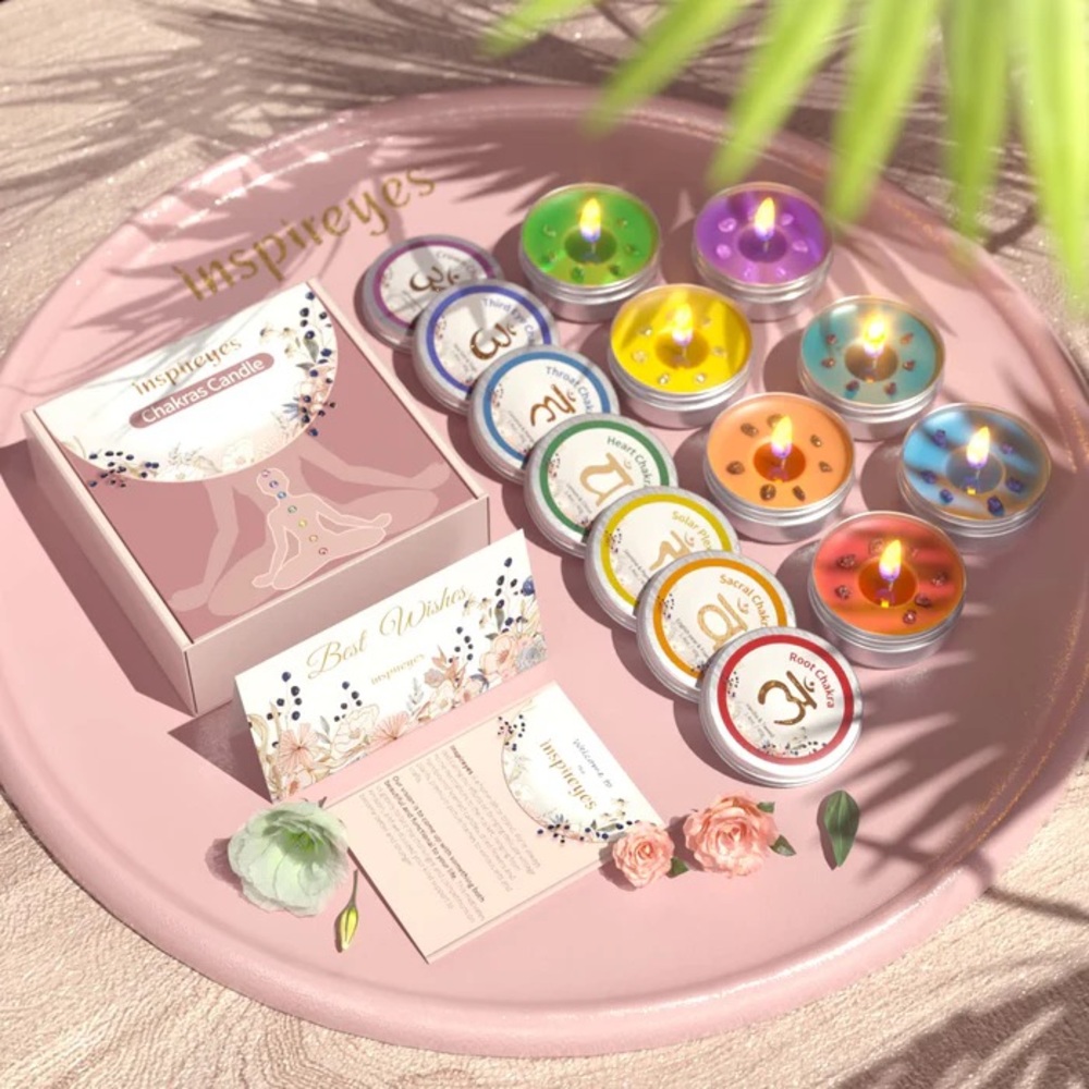 Inspireyes Chakras Candle Set